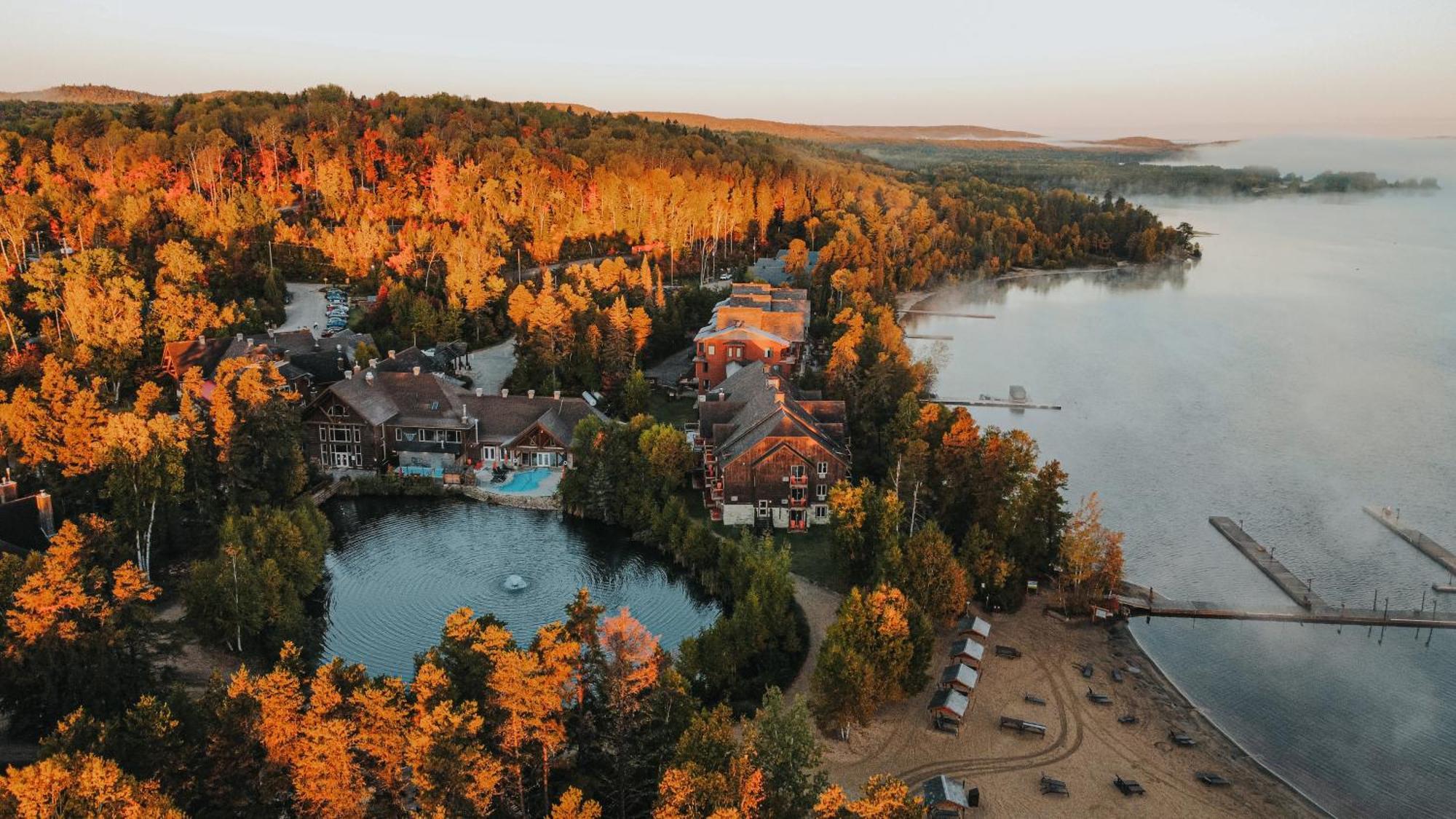 Auberge Du Lac Taureau Saint-Michel 外观 照片
