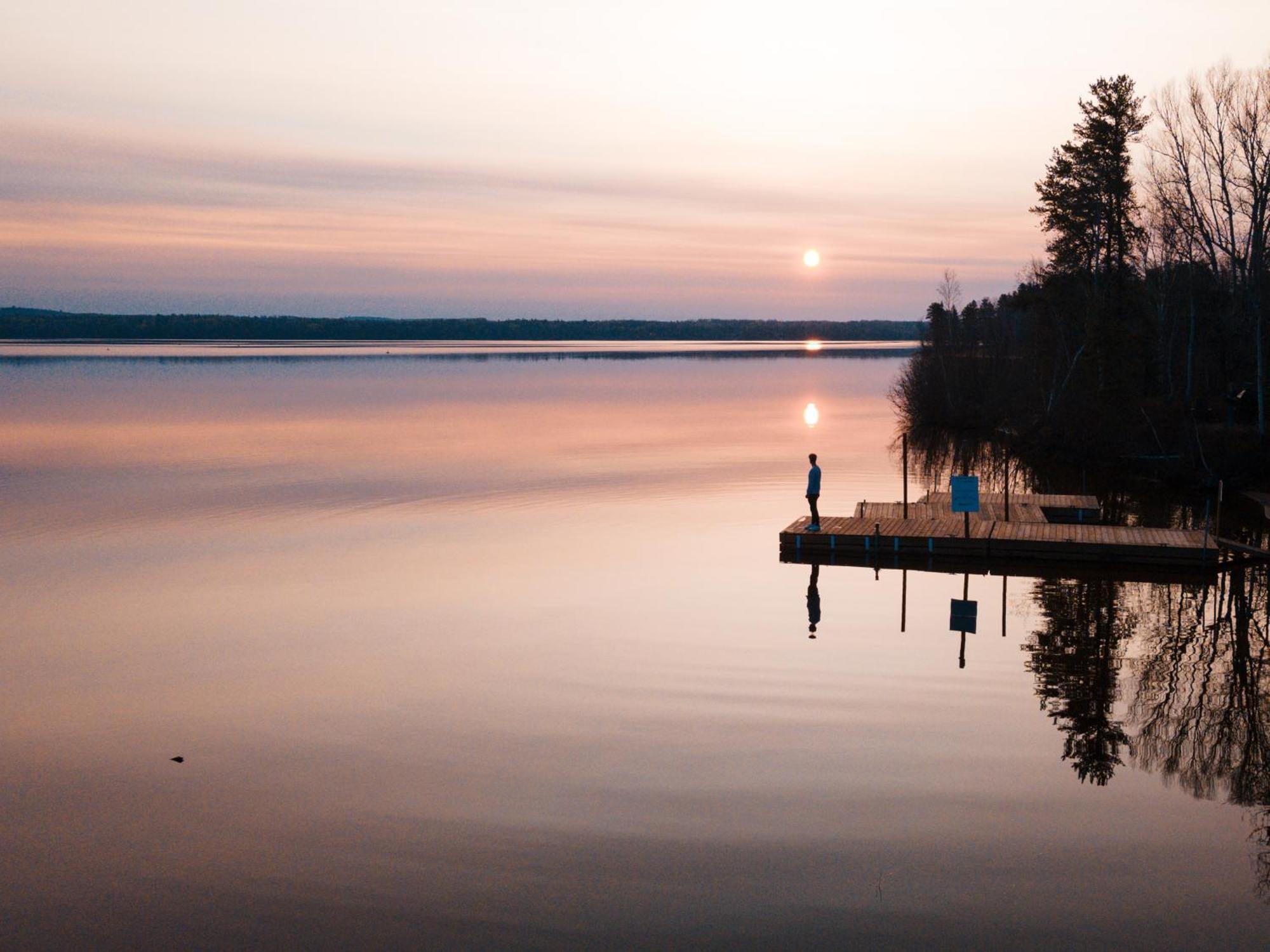 Auberge Du Lac Taureau Saint-Michel 外观 照片